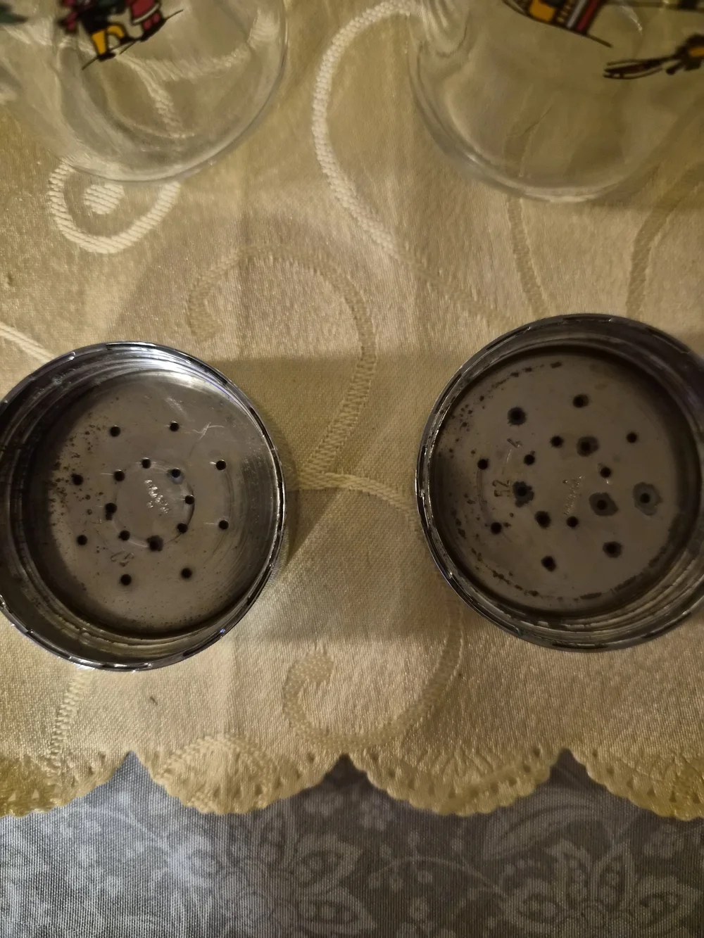 The Joy of Christmas Salt and Pepper Shaker Set - Green